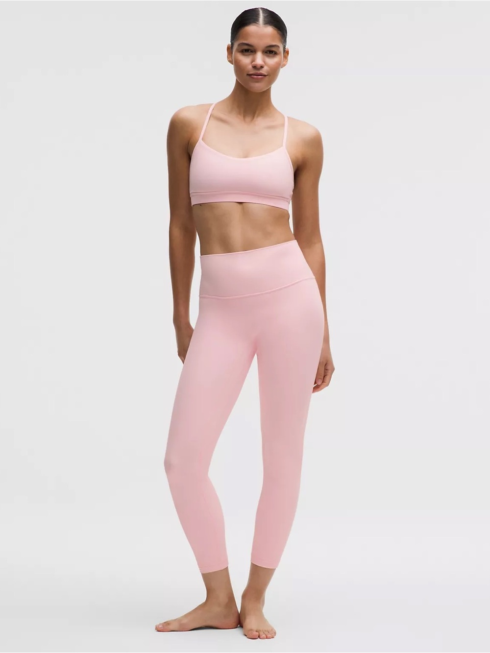 Pink Lululemon Align Leggings